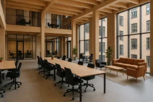 priser på kontorfællesskaber i Danmark og Sverige